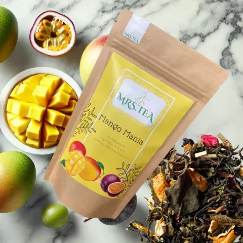 Mango Mania Weißer Tee Mango Maracuja Hibiskus