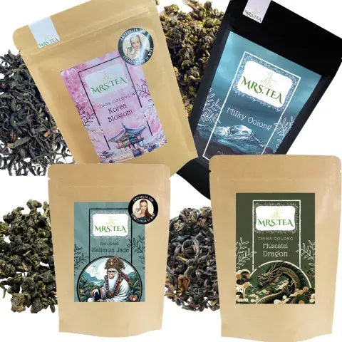 Oolong Tee China Indonesien Korea Oolong Milky Oolong Drache