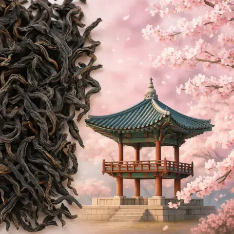 Korea Blossom Tee lose Blatt kirschblüte