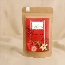 Liebesgruß Erdbeer-Vanille Tee Mrs. Tea